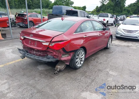 2013 Hyundai Sonata Se from USA, damaged, VIN 5NPEC4AC3DH727770